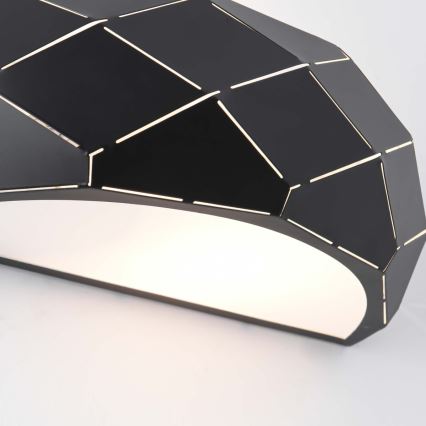 REUS Wall Light, 1x E27/40W/230V, Black