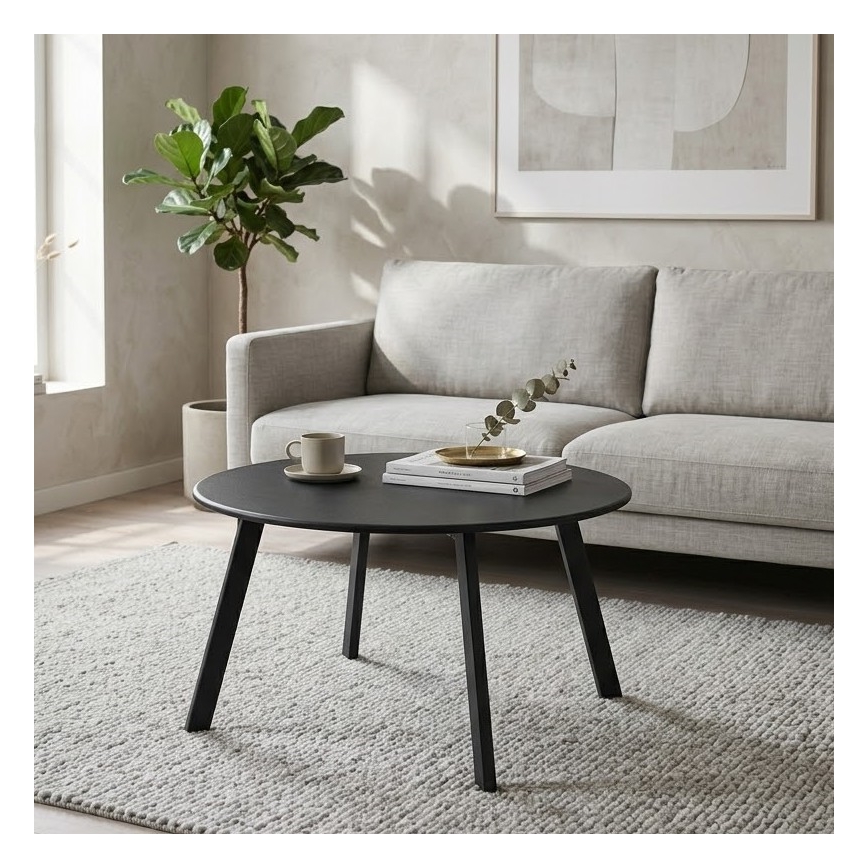 REVE Coffee Table, 40 x 70 cm, Black