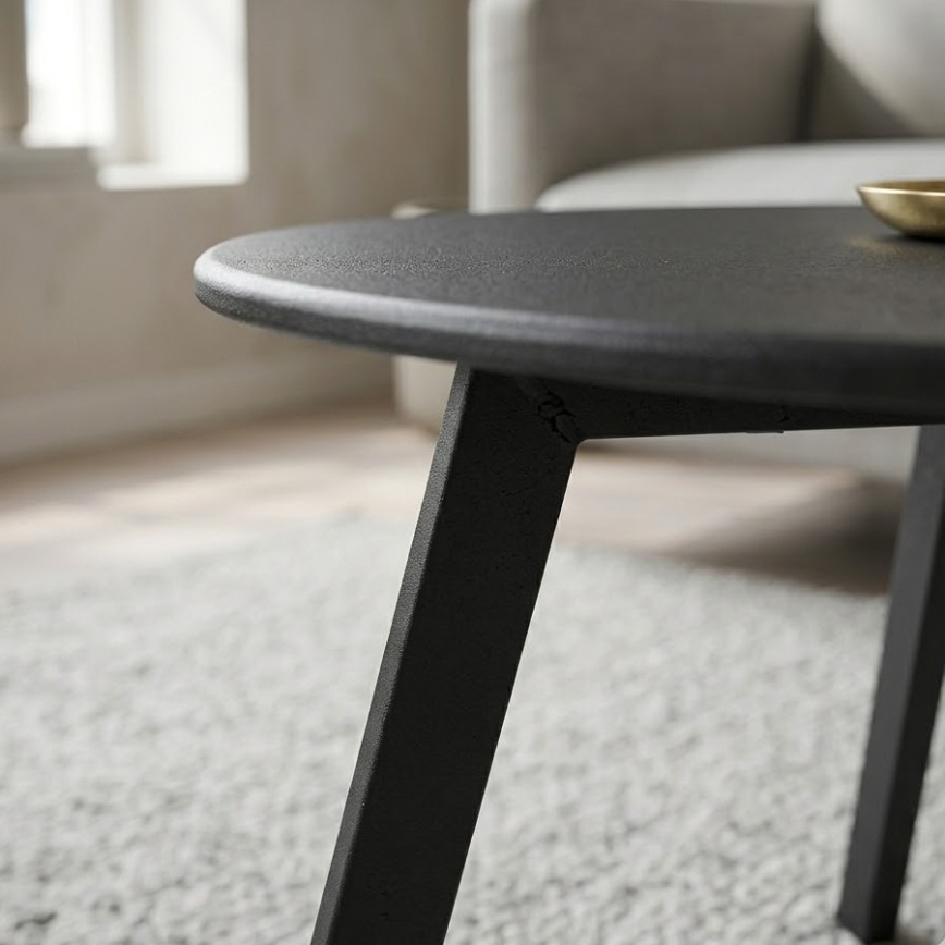 REVE Coffee Table, 40 x 70 cm, Black