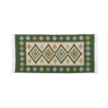 Reversible Oriental Rug KILIM 80x150 cm green/beige