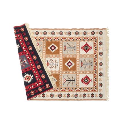 Reversible oriental rug KILIM GOLD 60x120 cm multicolored