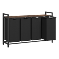 REX Laundry Basket Brown/Black
