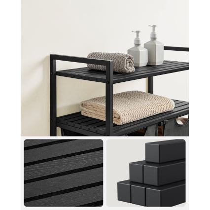 REX Laundry Basket - Grey