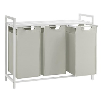 REX Laundry Basket - White