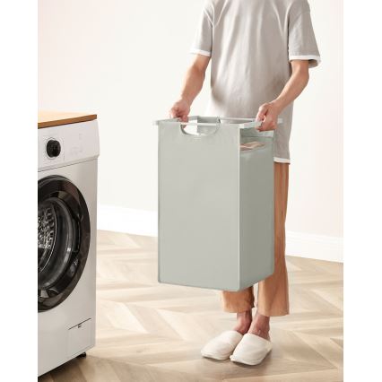REX Laundry Basket - White