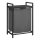 REX Laundry Hamper, Black/Grey