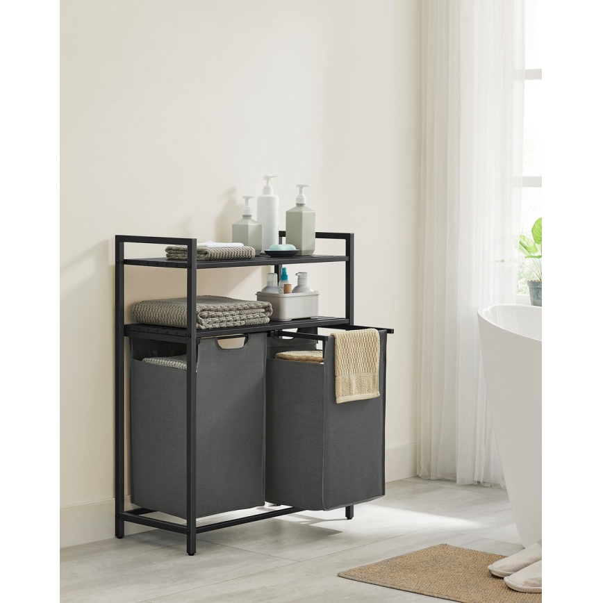 REX Laundry Hamper – Grey
