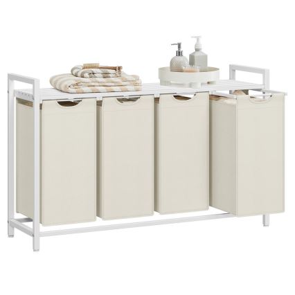 REX Laundry Hamper – White