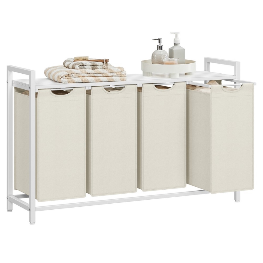 REX Laundry Hamper – White