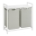 REX White Laundry Basket