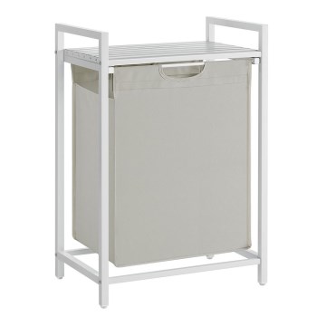REX White Laundry Basket