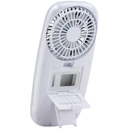 RGB LED Rechargeable Pocket Fan with Misting Function 3.7V 1200 mAh