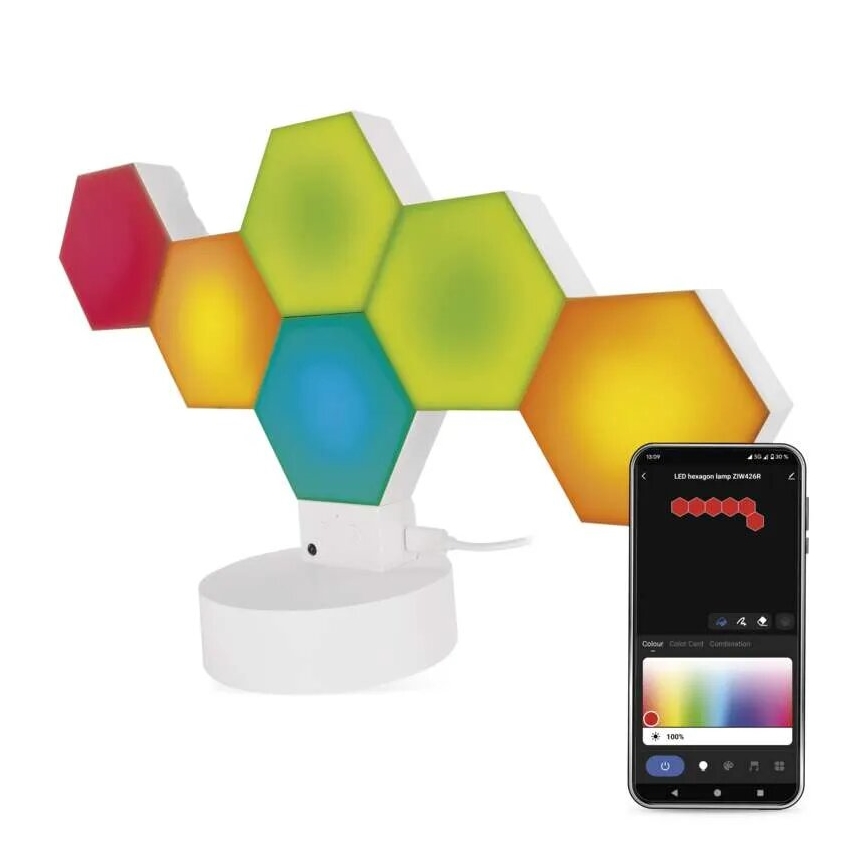 RGBIC Dimmable table lamp GoSmart LED/5,5W/230V Wi-Fi Tuya