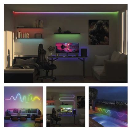 RGBIC LED Dimmable strip GoSmart LED/33W/230V 5 m Wi-Fi Tuya