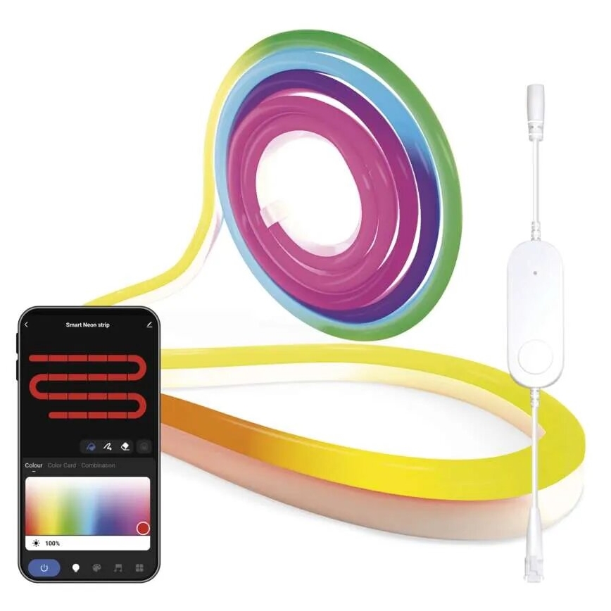 RGBIC LED Dimmable strip GoSmart LED/33W/230V 5 m Wi-Fi Tuya