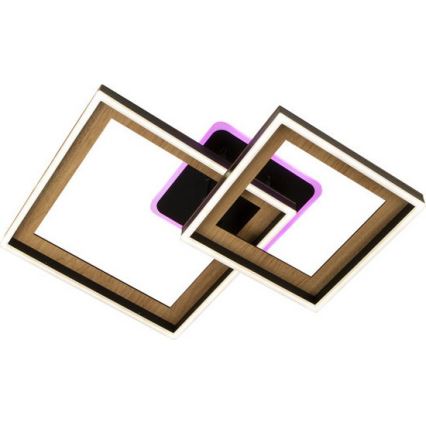 RGBW Dimmable LED Ceiling Light LED/75W/230V 3000-6500K + Remote Control