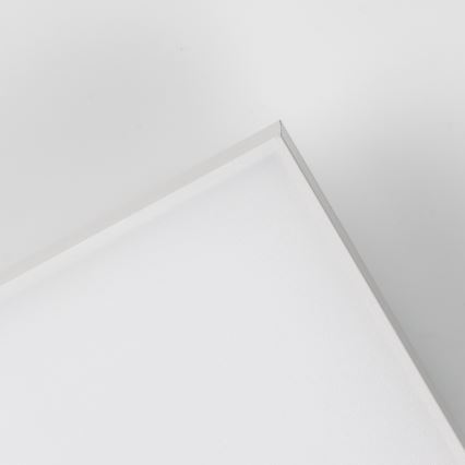 LED RGBW Dimmable Surface-Mounted LED Panel/13,5W/230V 3000-6500K 29,5x59,5 cm Silver + Remote Control