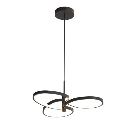 RIBBON LED Cable Pendant Light, 25W, 230V, 4000K, Black