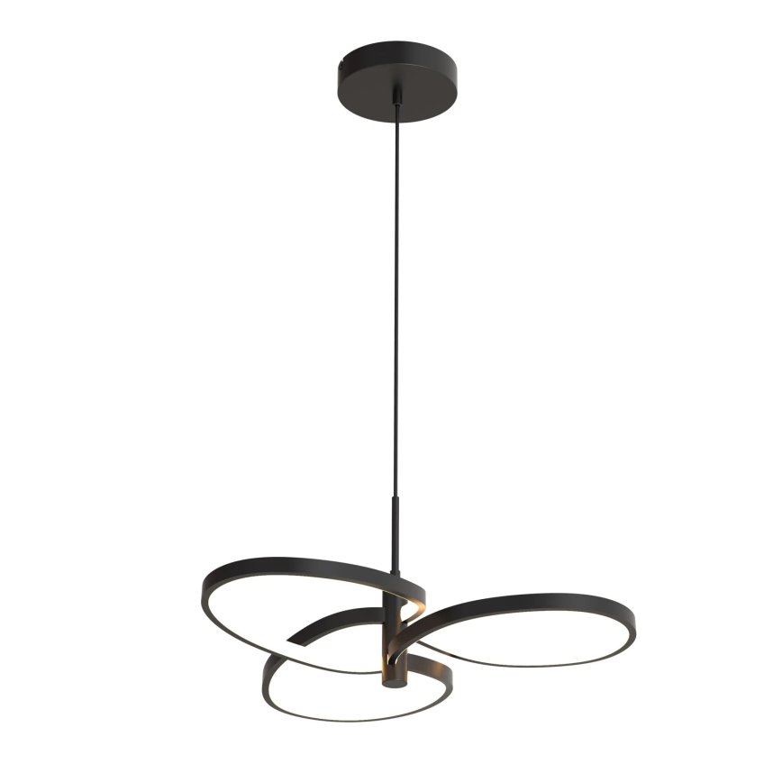 RIBBON LED Cable Pendant Light, 25W, 230V, 4000K, Black