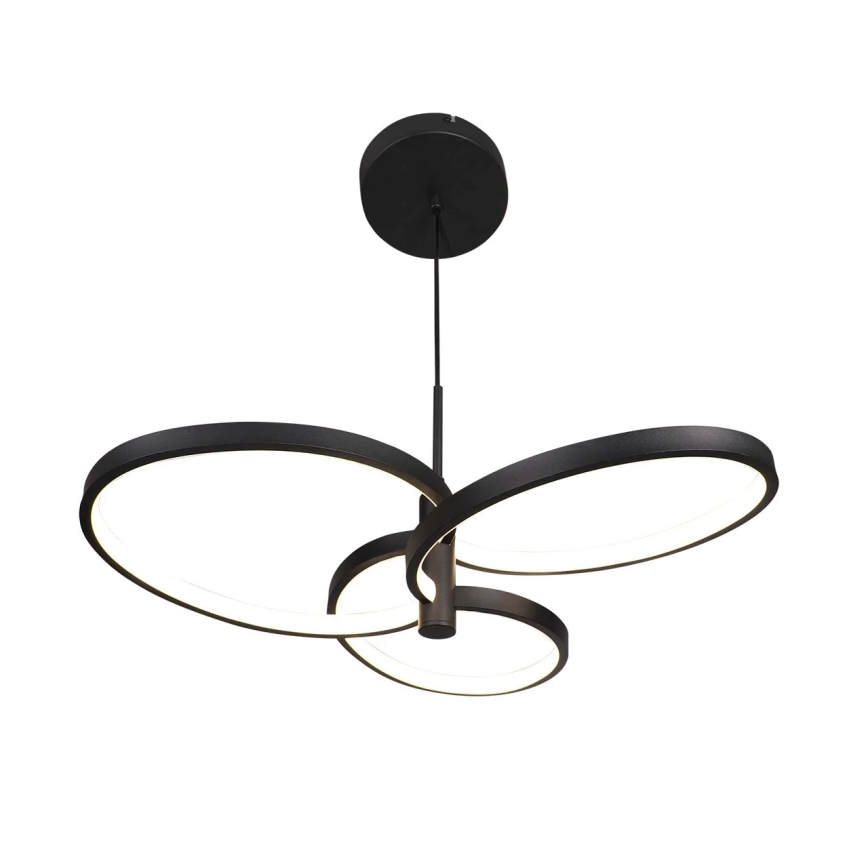 RIBBON LED Cable Pendant Light, 25W, 230V, 4000K, Black