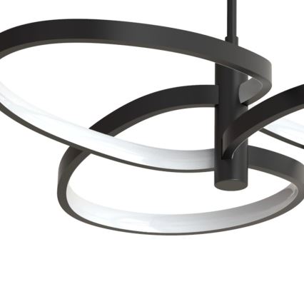 RIBBON LED Cable Pendant Light, 25W, 230V, 4000K, Black