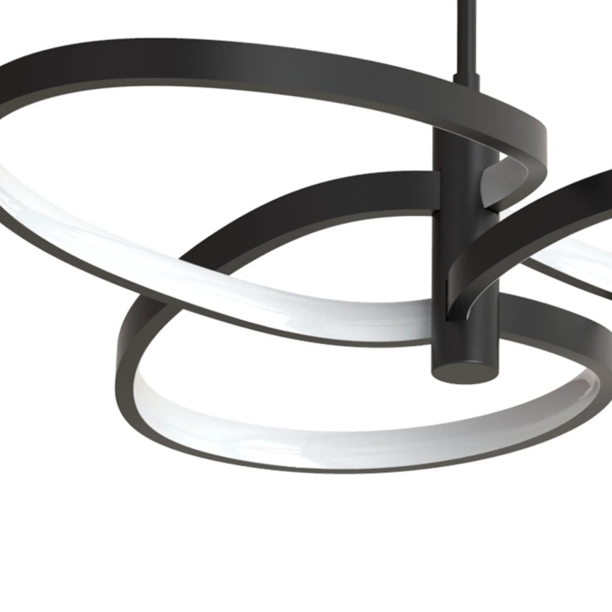 RIBBON LED Cable Pendant Light, 25W, 230V, 4000K, Black