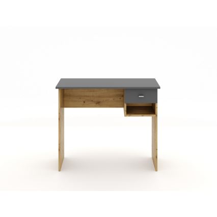 RICO Writing Desk, Artisan Oak/Grey