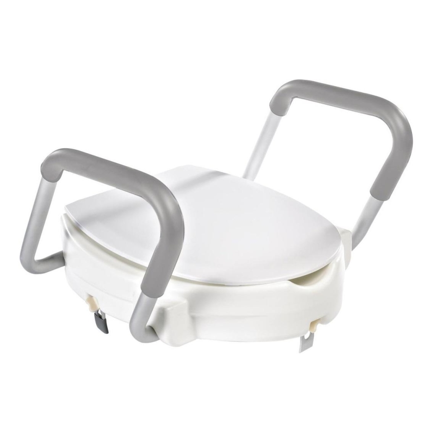 Ridder - Raised Toilet Seat with Armrests, White