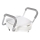 Ridder - Raised Toilet Seat with Armrests, White