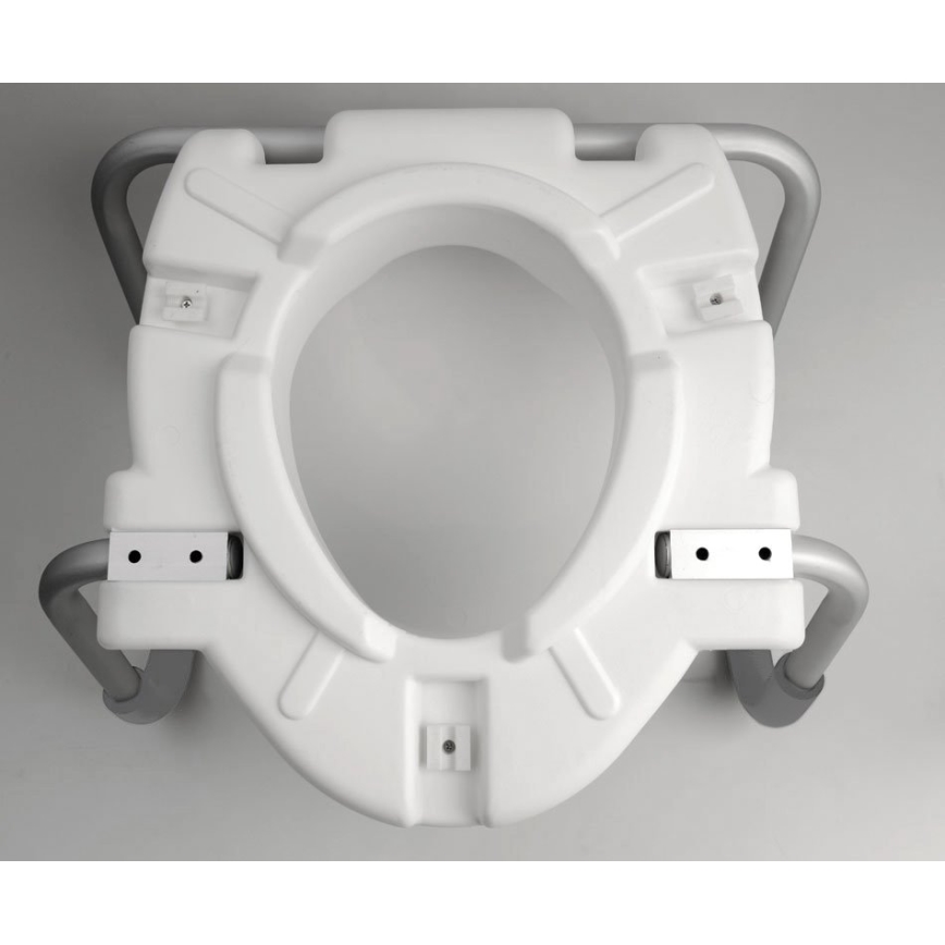 Ridder - Raised Toilet Seat with Armrests, White