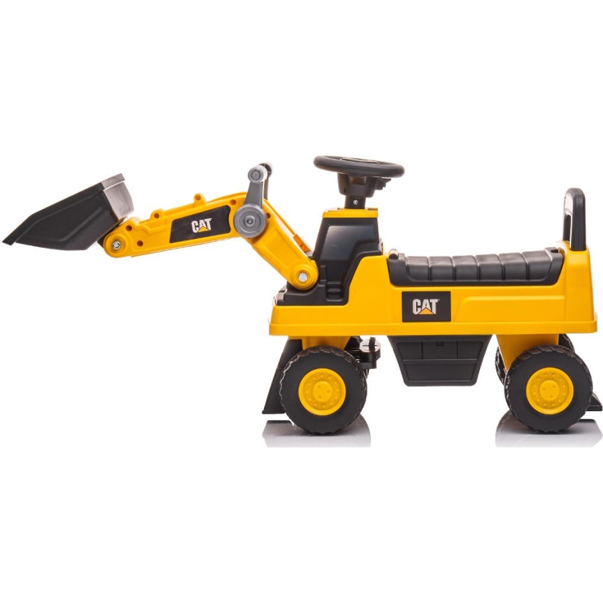 Ride-on push loader CAT yellow/black