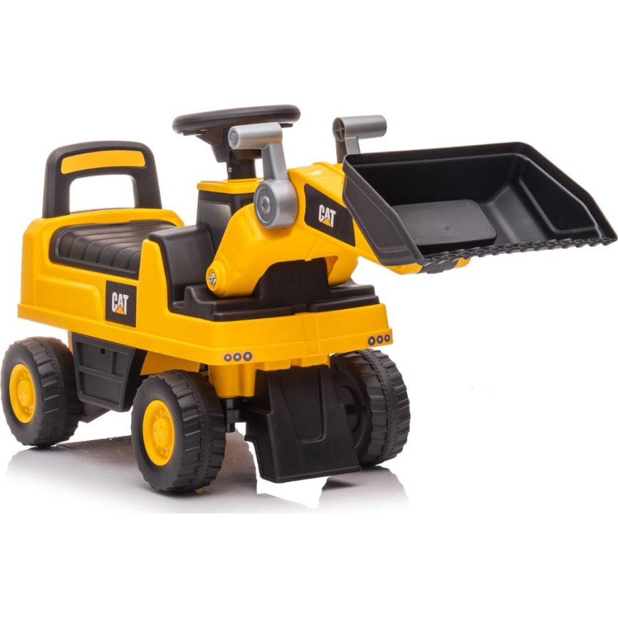 Ride-on push loader CAT yellow/black