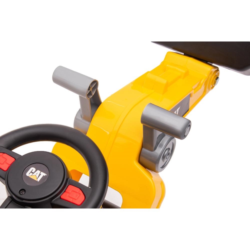 Ride-on push loader CAT yellow/black