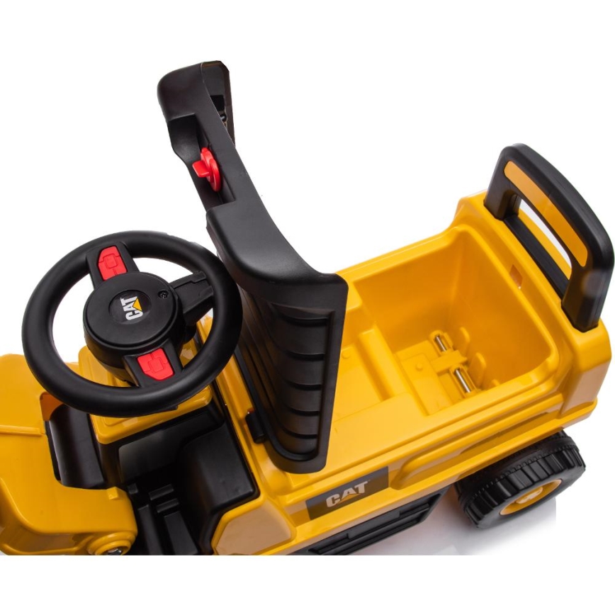Ride-on push loader CAT yellow/black
