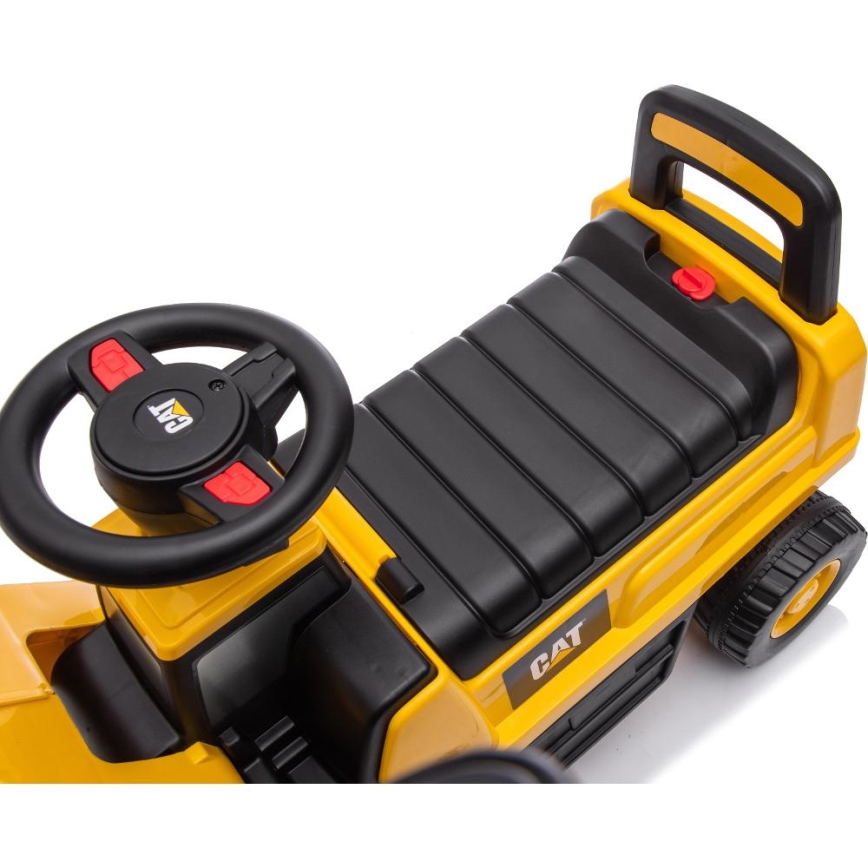 Ride-on push loader CAT yellow/black