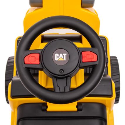 Ride-on push loader CAT yellow/black