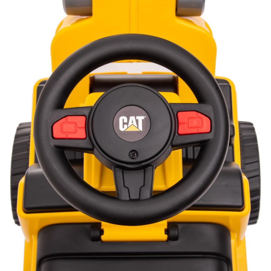 Ride-on push loader CAT yellow/black