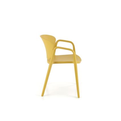 RIDUS dining chair, 1 pc, yellow