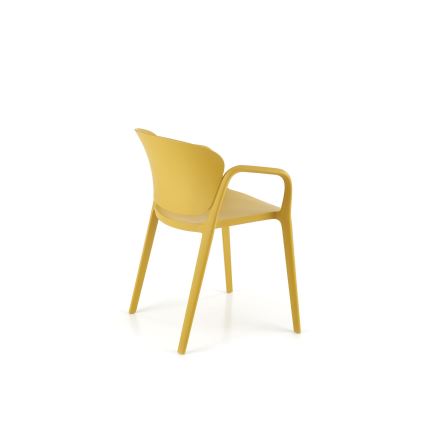 RIDUS dining chair, 1 pc, yellow