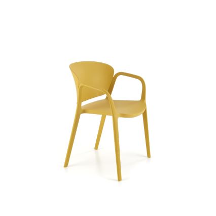 RIDUS dining chair, 1 pc, yellow