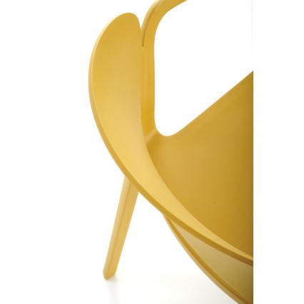 RIDUS dining chair, 1 pc, yellow