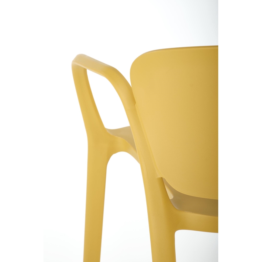 RIDUS dining chair, 1 pc, yellow