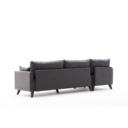 RIGA L-shaped Corner Sofa, Left - Anthracite