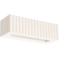 RIGATA Wall Light 1x E27/15W/230V, Ceramic/White