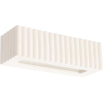 RIGATA Wall Light 1x E27/15W/230V, Ceramic/White