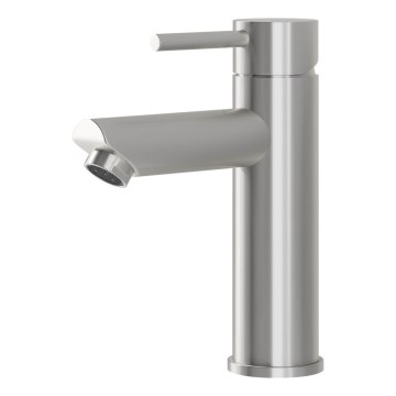 RINGSTED 17,8 cm Brushed Stainless Steel Basin Mixer