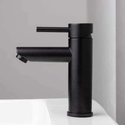 RINGSTED 17.8 cm Matte Black Basin Mixer