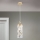 RITA Cable Pendant Light 1xG9/40W/230V, Gold