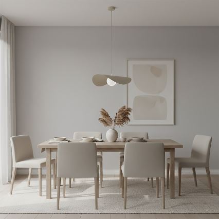 RITUAL cable-hung pendant light 1xG9/8W/230V beige