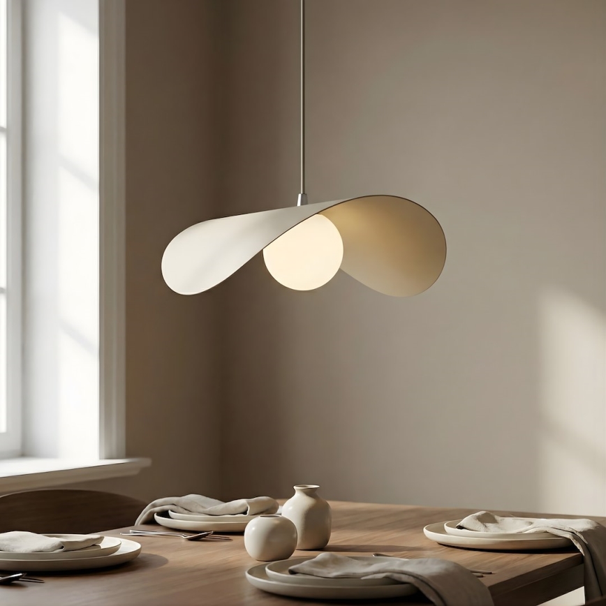 RITUAL cable-hung pendant light 1xG9/8W/230V beige